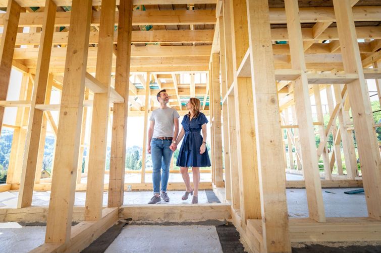 First-time home buyers can build their own home and still receive tax rebates and credits